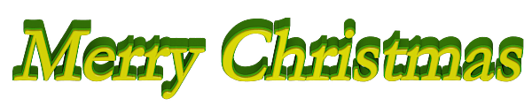 Green Yellow Merry Christmas Bevel Bordered Clip art Bevel Bordered Merry Christmas 3d Text Clip-art in Green Yellow color.