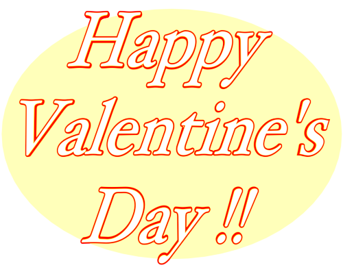 Happy Valentine's Day Badge with Transparent Background Happy Valentine's Day Badge with Transparent Background