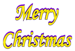 Yellow Purple Merry Christmas Shadow Bordered Clip art Shadow Bordered Merry Christmas 3d Text Clip-art in Yellow Purple color.